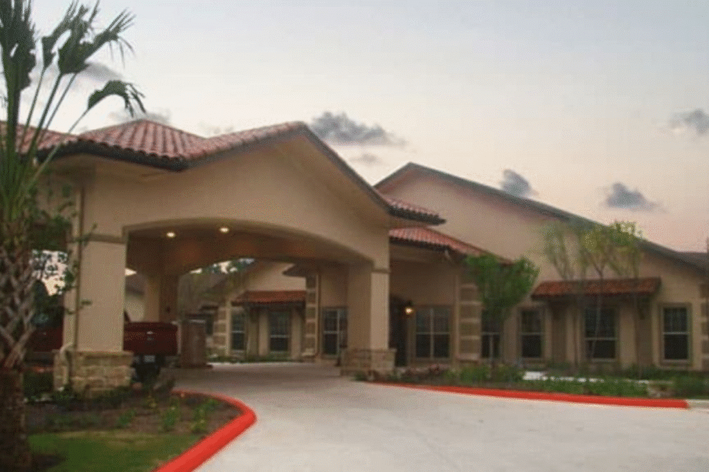 Outdoor view of Fox Hollow Post Acute